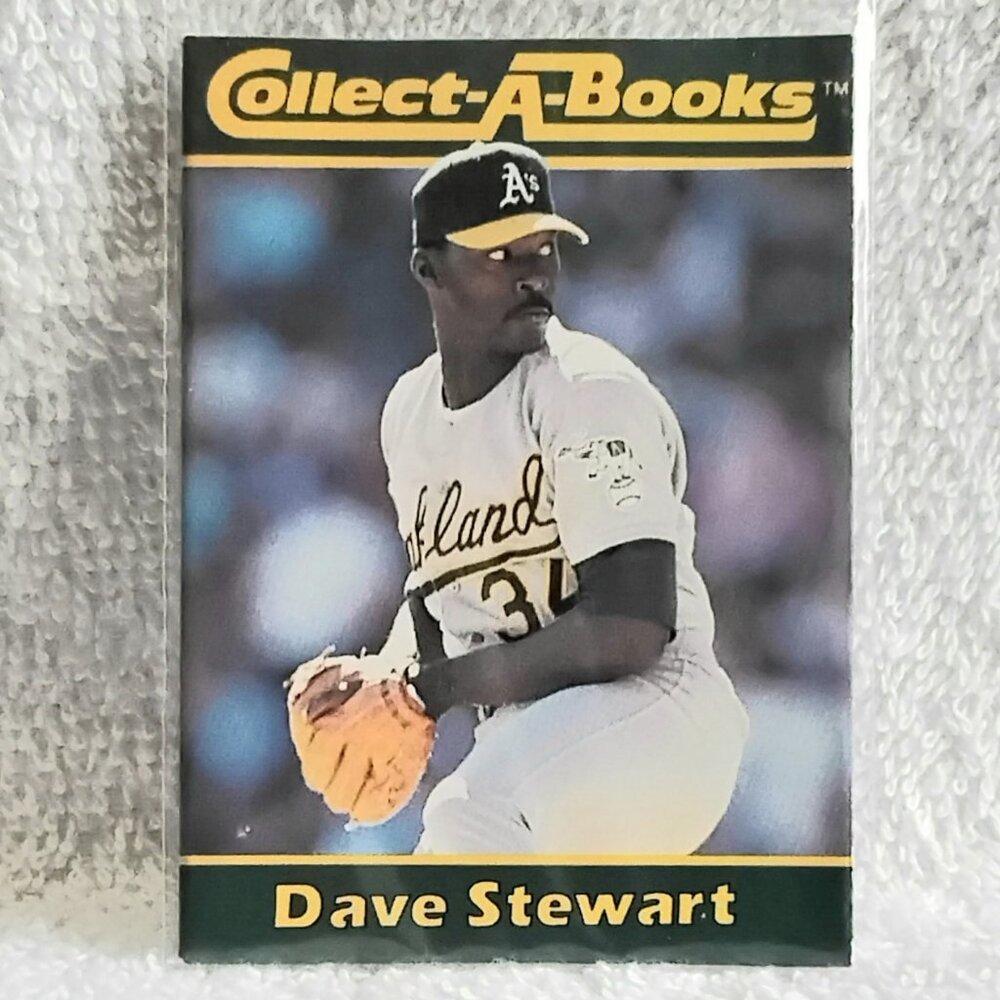 3/$20 E/NM Vintage 1990 Dave Stewart Collect-A-Books Booklet!!